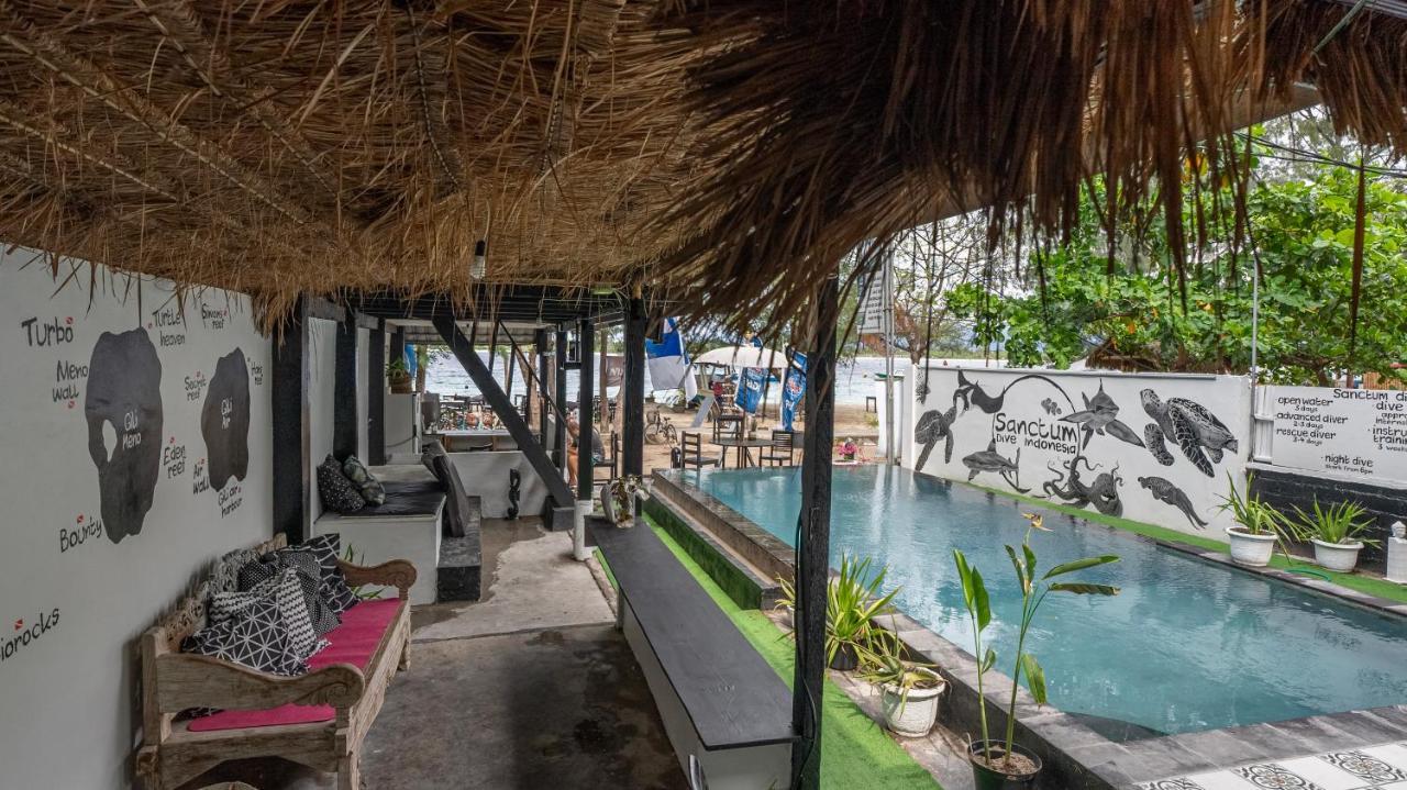 Sanctum Dive Villa With Private Pool Gili Trawangan Dış mekan fotoğraf